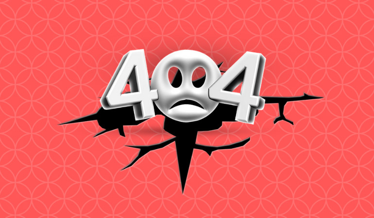 ارور 404 چیست - شکل های مختلف ارور 404